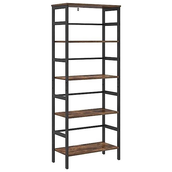 vidaXL Bücherregal Geräucherte Eiche 60 x 29,5 x 149 cm Holzwerkstoff 88393 günstig online kaufen