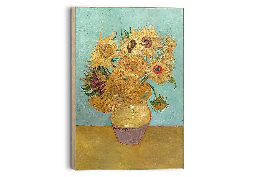 Reinders! Wandbild Van Gogh - Sonnenblumen, Wohnzimmer - Alte Meister - Gel günstig online kaufen