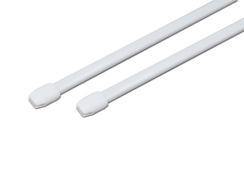dekondo Gardinenstange Vitragestange, oval, ausziehbar, Metallstange günstig online kaufen