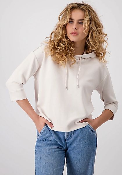 Monari Sweatshirt "Sweatshirt Schmuckkette", Mit Kapuze mit Schmucköse und günstig online kaufen