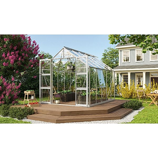 Vitavia Gewächshaus Olymp 8300 Alu 8,3 m² inkl. Fundamentrahmen günstig online kaufen