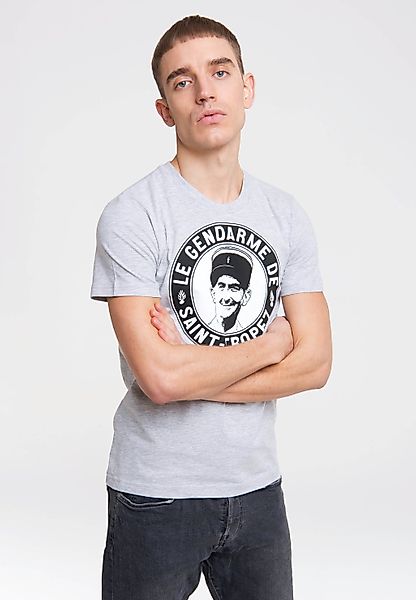 LOGOSHIRT T-Shirt "Gendarme von St. Tropez", mit Louis de Funes-Druck günstig online kaufen