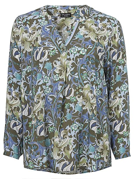 VIA APPIA DUE Langarmbluse Feminine Schlupfbluse günstig online kaufen