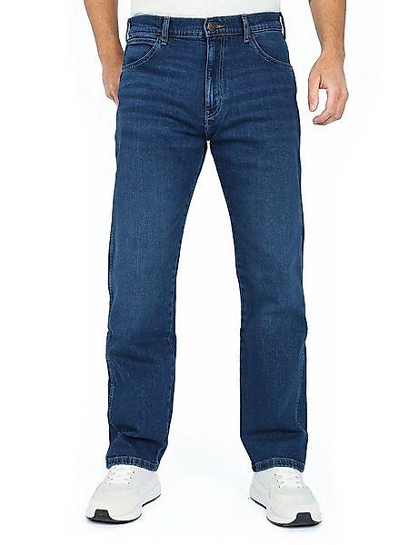 Wrangler Straight-Jeans Relaxed Fit - Frontier Dancing Water günstig online kaufen