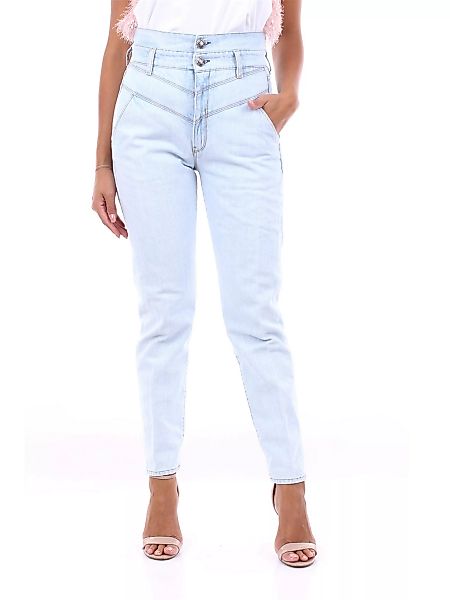 TWO WOMEN schlank Damen Leichte Jeans Baumwolle - Hanf günstig online kaufen