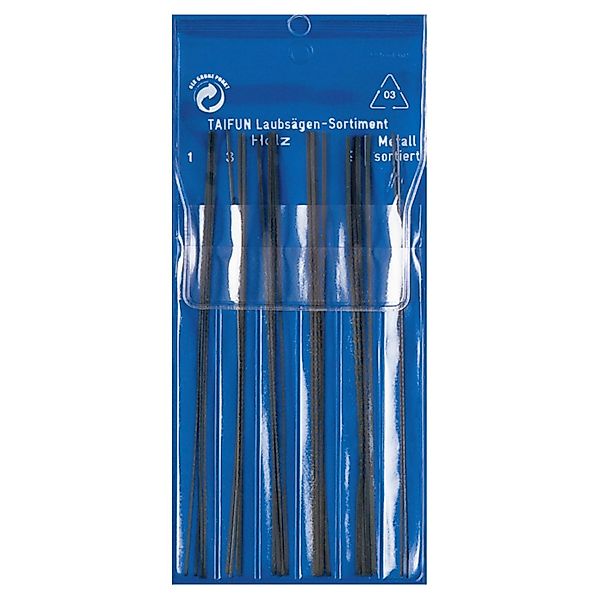 Pebaro Laubsägeblätter 22-Teiliges Set für Holz und Metall günstig online kaufen