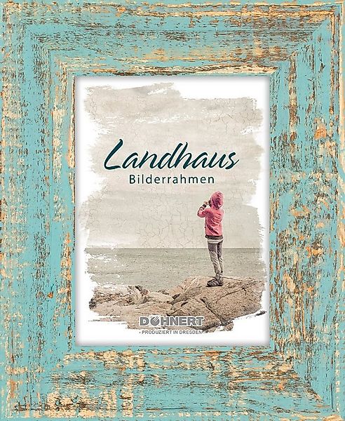 Panorahma Bilderrahmen Holz Bilderrahmen Landhaus - Retro Vintage Shabby Ru günstig online kaufen