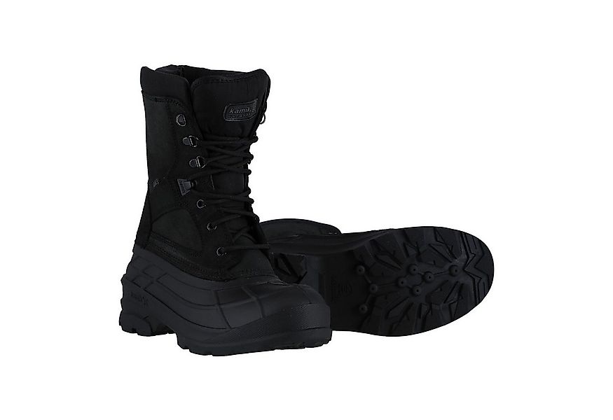 Kamik NationPlus (Wildleder, wasserdicht) schwarz Herren Winterstiefel günstig online kaufen
