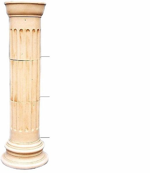 JVmoebel Vitrine Design Vitrine Regal Glas Säule Vitrinen Regale Säule Abla günstig online kaufen