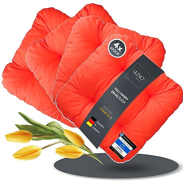 LILENO HOME Stuhlkissen Sitzkissen für Gartenstuhl, günstig online kaufen