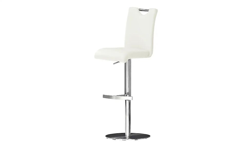 Barhocker  Gulia ¦ weiß ¦ Maße (cm): B: 42 H: 91 T: 50.0 Polstermöbel > Hoc günstig online kaufen