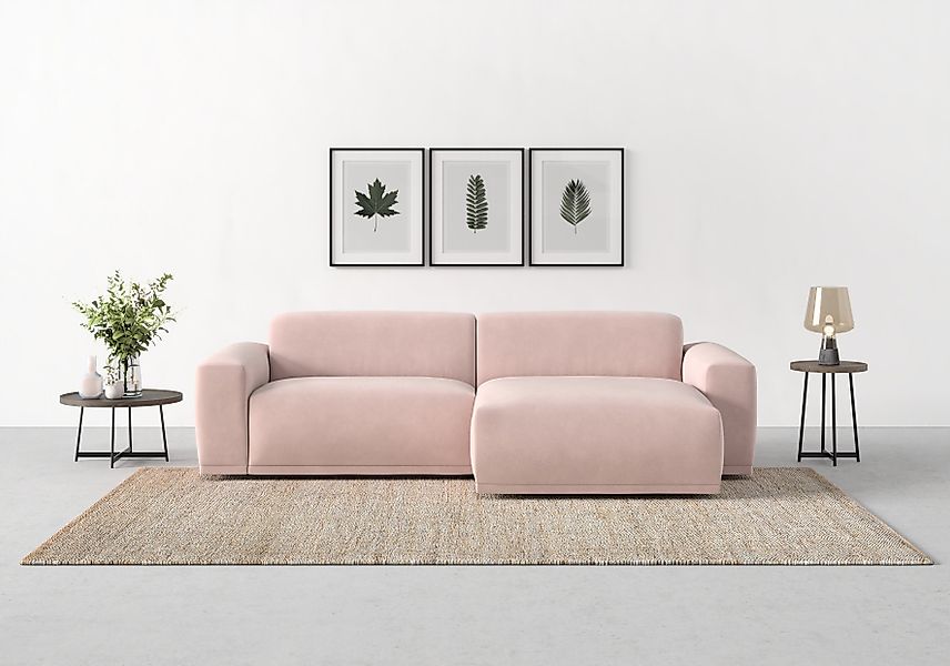 TRENDMANUFAKTUR Ecksofa Braga, mit hochwertigem Kaltschaum, günstig online kaufen