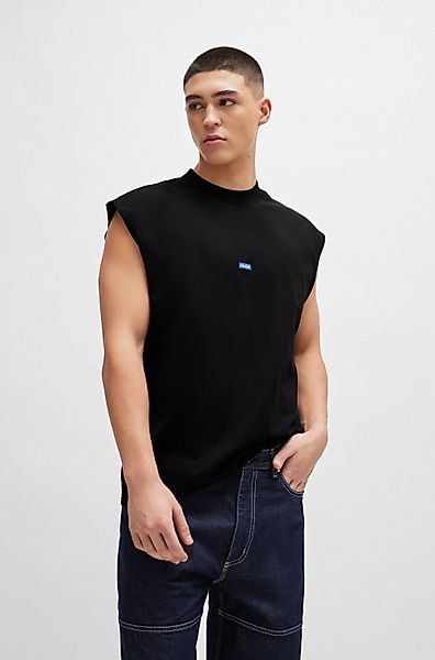 HUGO Blue T-Shirt Navertz mit Hugo-Label günstig online kaufen