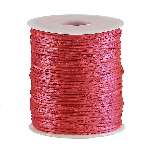 maDDma 90m Satinschnur 2mm Seil, koralle günstig online kaufen