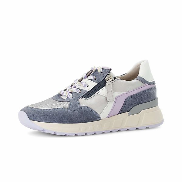Gabor Sneaker "Sneaker low Materialmix Leder/Lederimitat" günstig online kaufen