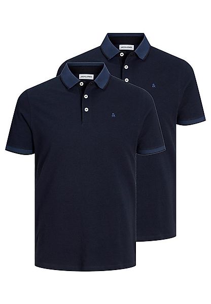 Jack & Jones Poloshirt 2er Pack Paulos - Slim Fit (Spar-Set, 2-tlg) Poloshi günstig online kaufen