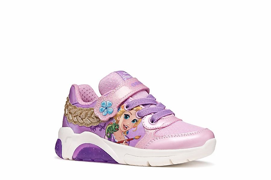 Geox Sneaker "J FADINLIGHT GIRL DISNEY PRINCESS RAPUNZEL" Halbschuh mit Bli günstig online kaufen