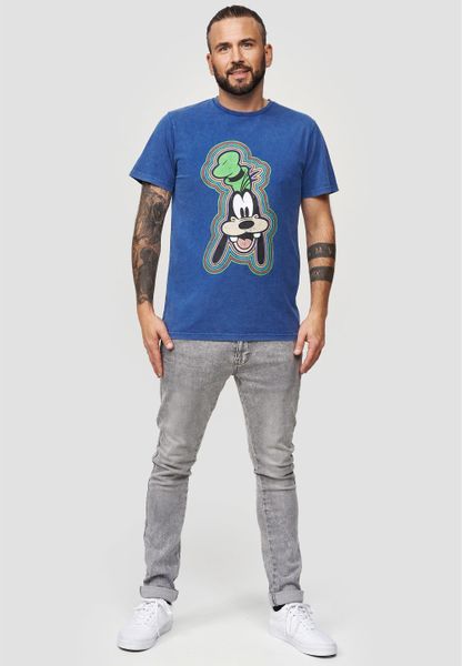 Recovered T-Shirt "Disney Goofy Outline" im zeitlosen Design günstig online kaufen