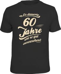 RAHMENLOS® T-Shirt Das Geschenk zum 60. günstig online kaufen