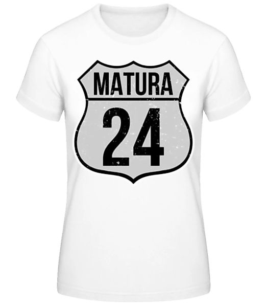 Route 66 Matura 2024 · Frauen Basic T-Shirt günstig online kaufen