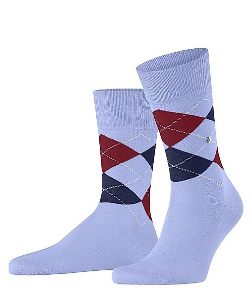 Burlington Socken Hellblau mit Argyle-Muster günstig online kaufen