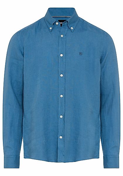BOSS Leinenhemd "LIAM" 100% Seide Premium mit Button-Down-Kragen, regular f günstig online kaufen