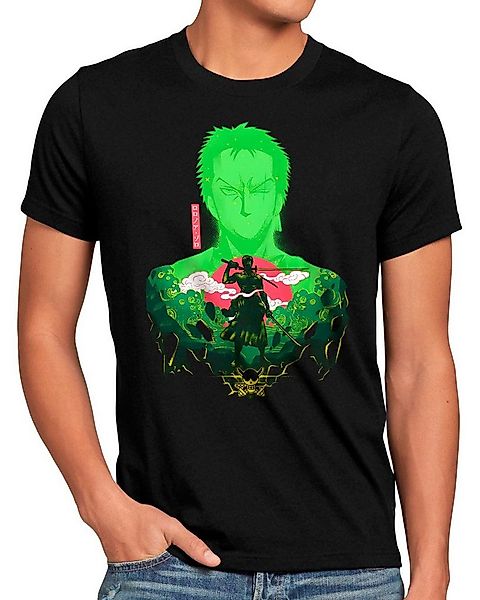 style3 T-Shirt Sword Expert one piece japan anime luffy manga monkey ruffy günstig online kaufen