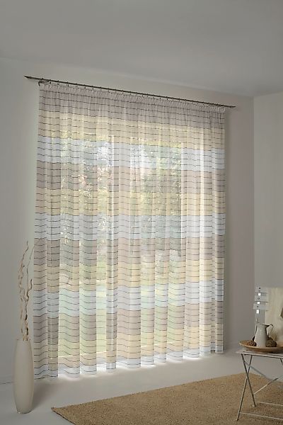 Wirth Vorhang "Barletta" Kräuselband 1 Stk. tlg. günstig online kaufen