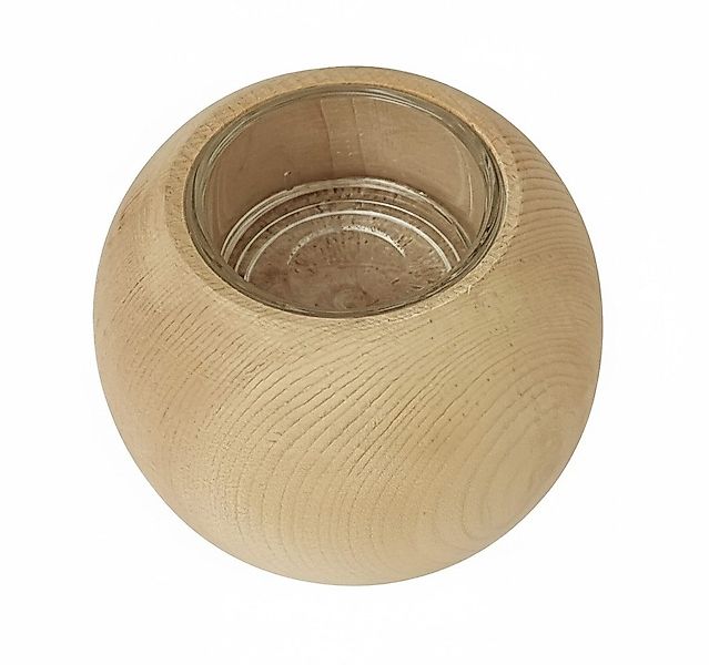 ERST-HOLZ Dekoteller Zirben Teelicht Kugel mit günstig online kaufen