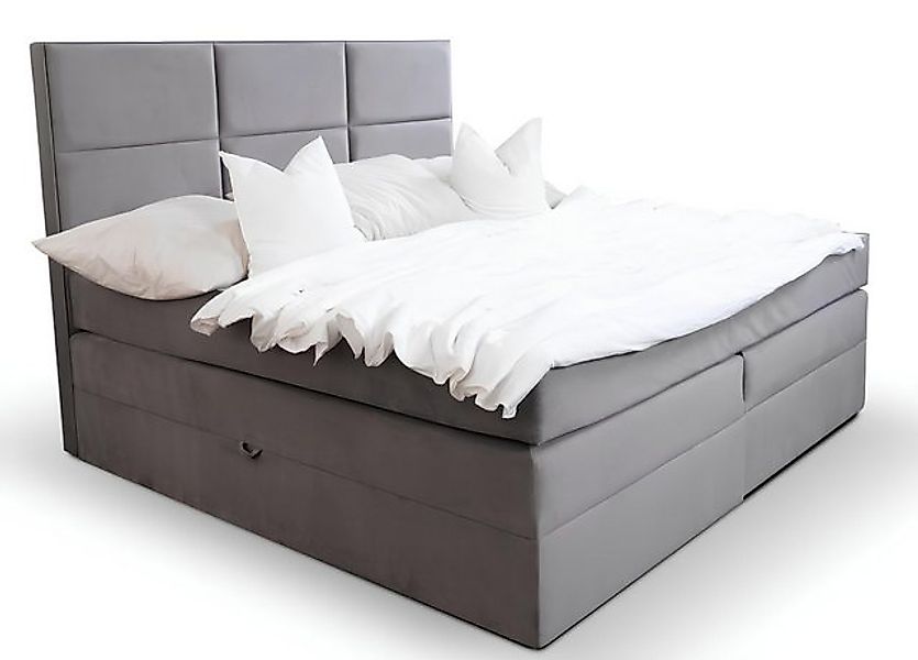 Xlmoebel Boxspringbett Doppelbett für Schlafzimmer mit 180cm Matratze in mo günstig online kaufen