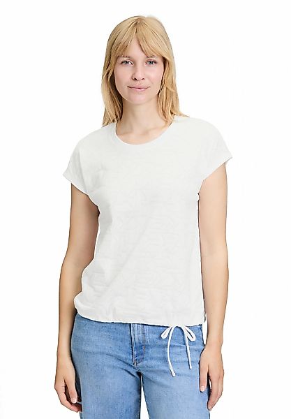 Betty Barclay Kurzarmshirt "Betty Barclay Damen Strukturshirt mit Tunnelzug günstig online kaufen