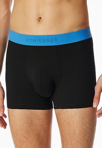 Schiesser Boxershorts "95/5 Multipacks", (3er Pack), mit farblich abgesetzt günstig online kaufen