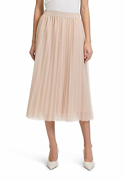 Betty&Co Midirock "Betty & Co Damen Midirock mit Plissee", Plissee günstig online kaufen