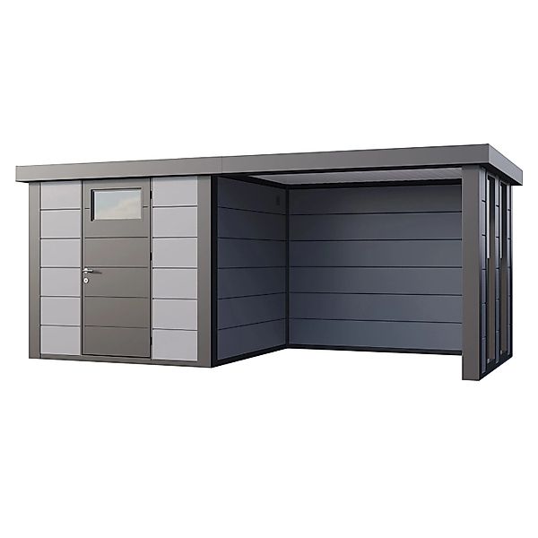 Gerätehaus Classico 2424 mit Lounge S Rechts m. Fenster 522 cm x 238 cm Hel günstig online kaufen