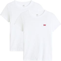 Levis T-Shirt "Mini-Logo" Packung, 2 Stk. tlg. mit kleiner Markenlogo-Stick günstig online kaufen