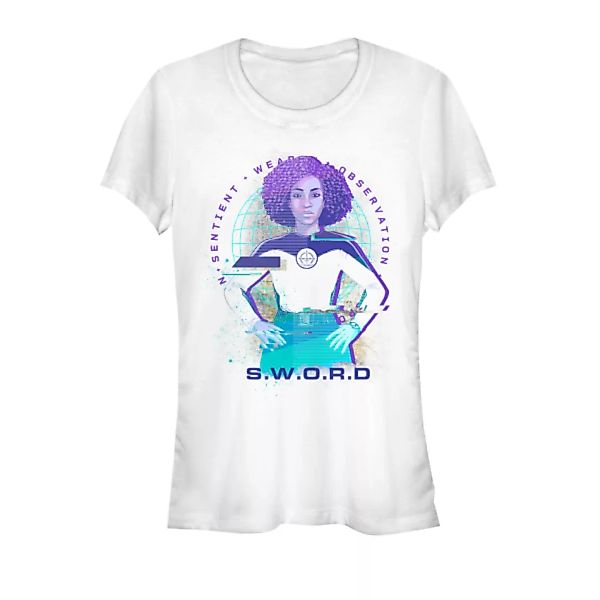 Marvel - WandaVision - Monica Rambeau Sword Glitch - Frauen T-Shirt günstig online kaufen