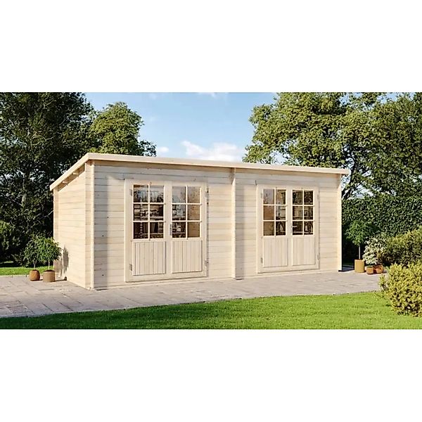 Alpholz Gartenhaus Holz Maria Twin, BxT: günstig online kaufen