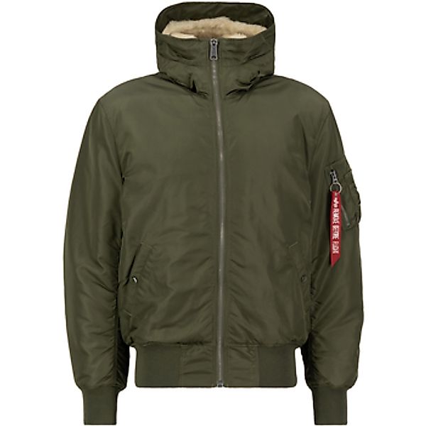 Alpha  Herren-Jacke MA-1 Hooded - dark green günstig online kaufen