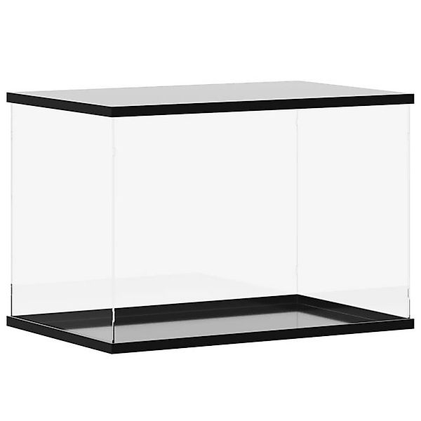 vidaXL Vitrine Vitrine Transparent 56x36x37 cm Acryl Glas Vitrine günstig online kaufen