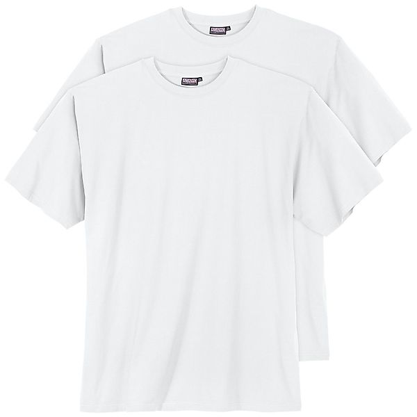 ADAMO Rundhalsshirt 2er Pack T-Shirts weiß günstig online kaufen
