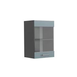 Vicco Glashängeschrank R-Line, Blau-Grau/Anthrazit, 40 cm günstig online kaufen
