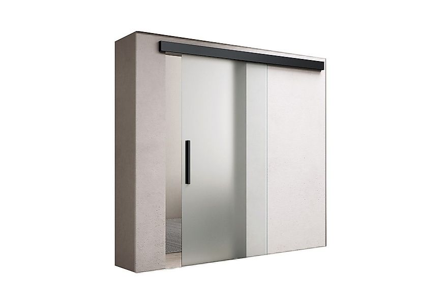 doporro Glasschiebetür Design komplettset mit ESG-Sicherheitsglas günstig online kaufen