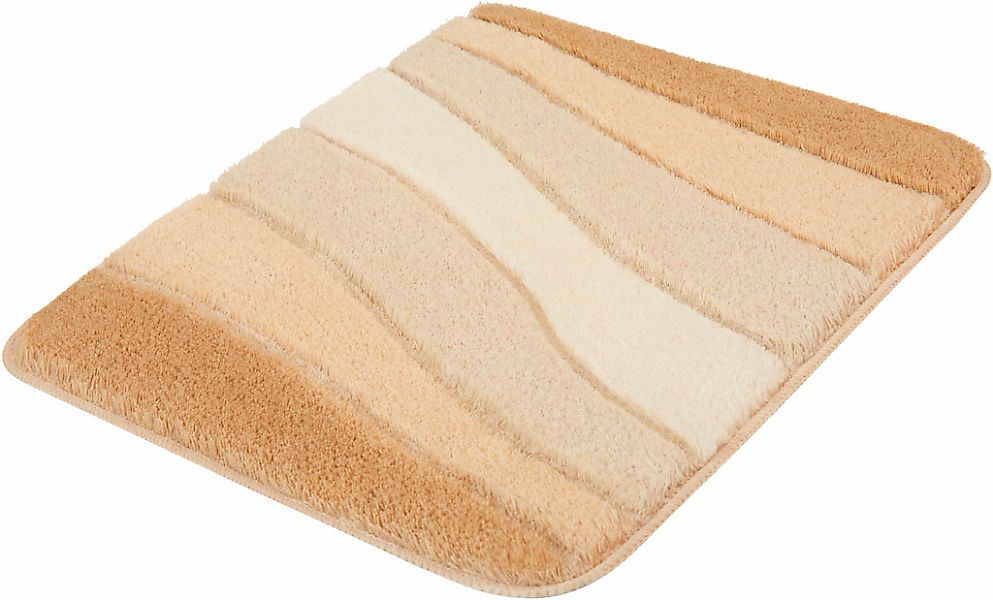 MEUSCH Badematte "Ocean" Höhe 23 mm rutschhemmend beschichtet fußbodenheizu günstig online kaufen