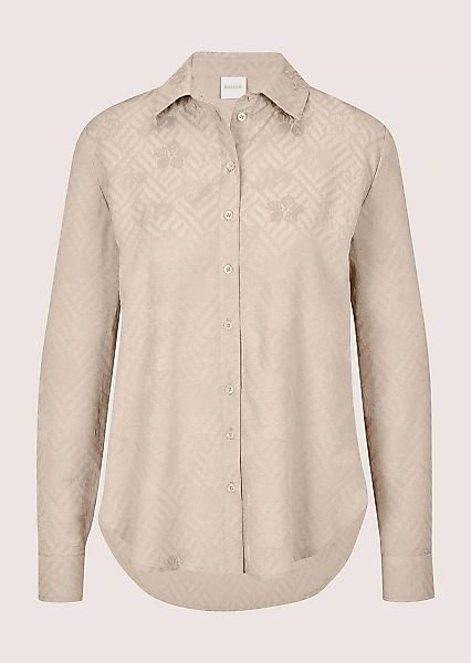 MADELEINE Hemdbluse "Hemdbluse Jacquardbluse mit zartem Muster" günstig online kaufen