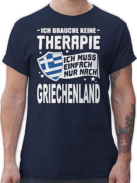 Shirtracer T-Shirt Ich brauche keine Therapie günstig online kaufen