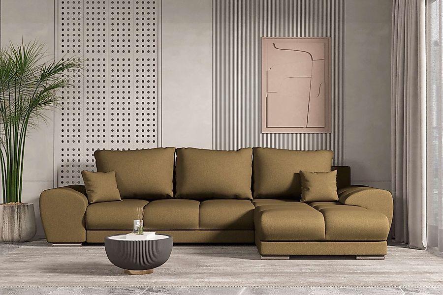 99rooms Ecksofa Antalya, Sofa L-Form, Eckcouch, günstig online kaufen