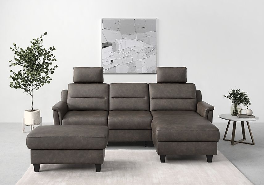 sit&more Ecksofa Farö L-Form, inklusive Federkern, günstig online kaufen