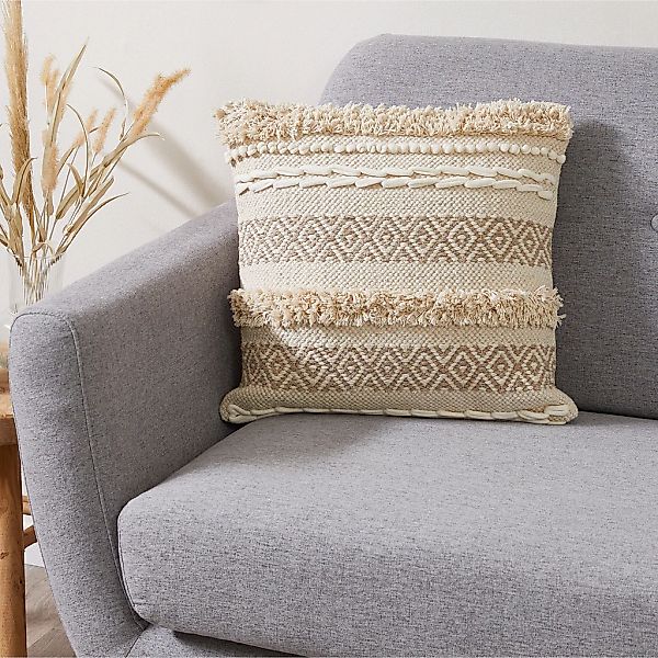 Andiamo Dekokissen "Livia" Ethnomuster, gestreift, Kissenhülle mit Füllung, günstig online kaufen
