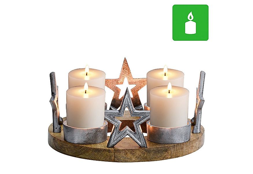 Marrakesch Orient & Mediterran Interior Adventskranz Adventkranz Weihnachts günstig online kaufen