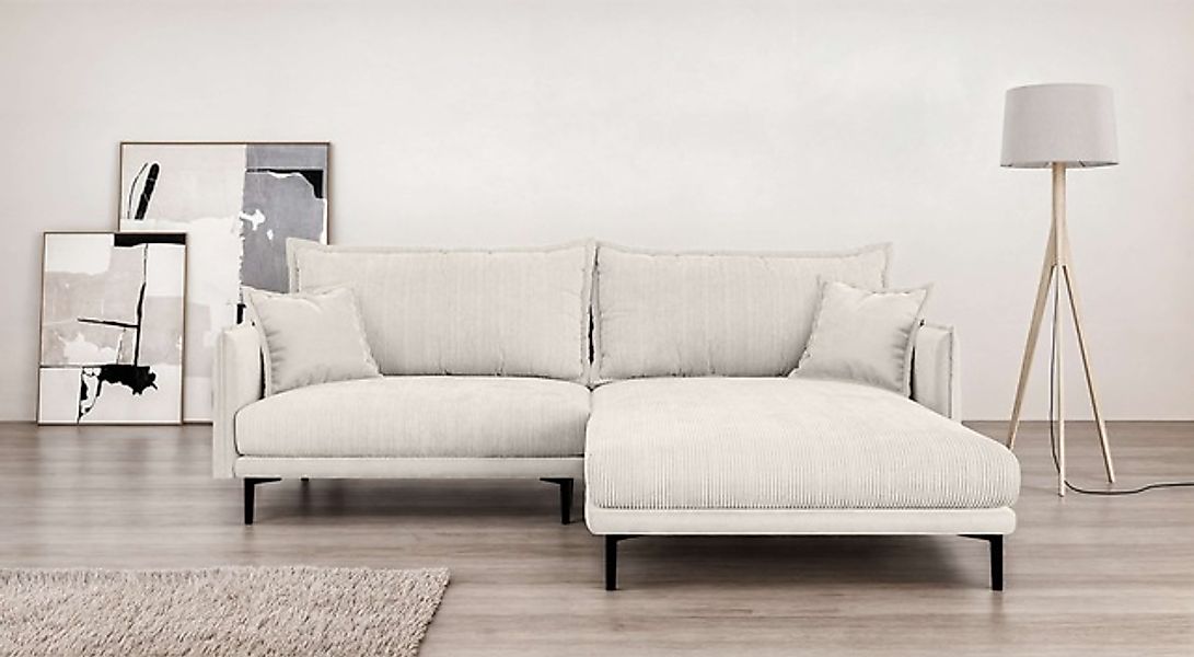 Home affaire Ecksofa »ALEXANDRIA mit Recamiere rechts oder links bestellbar günstig online kaufen